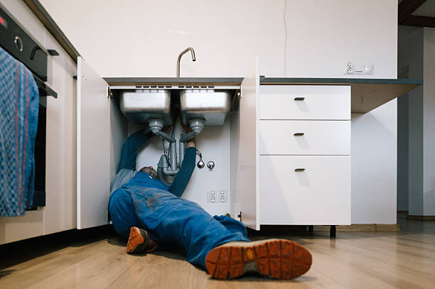Professional Leak Detection technician working in Cranberry Township, PA